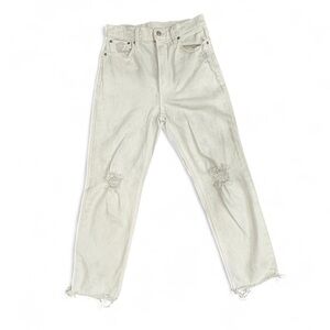 GAP Women's High Rise Jeans - Light Cream